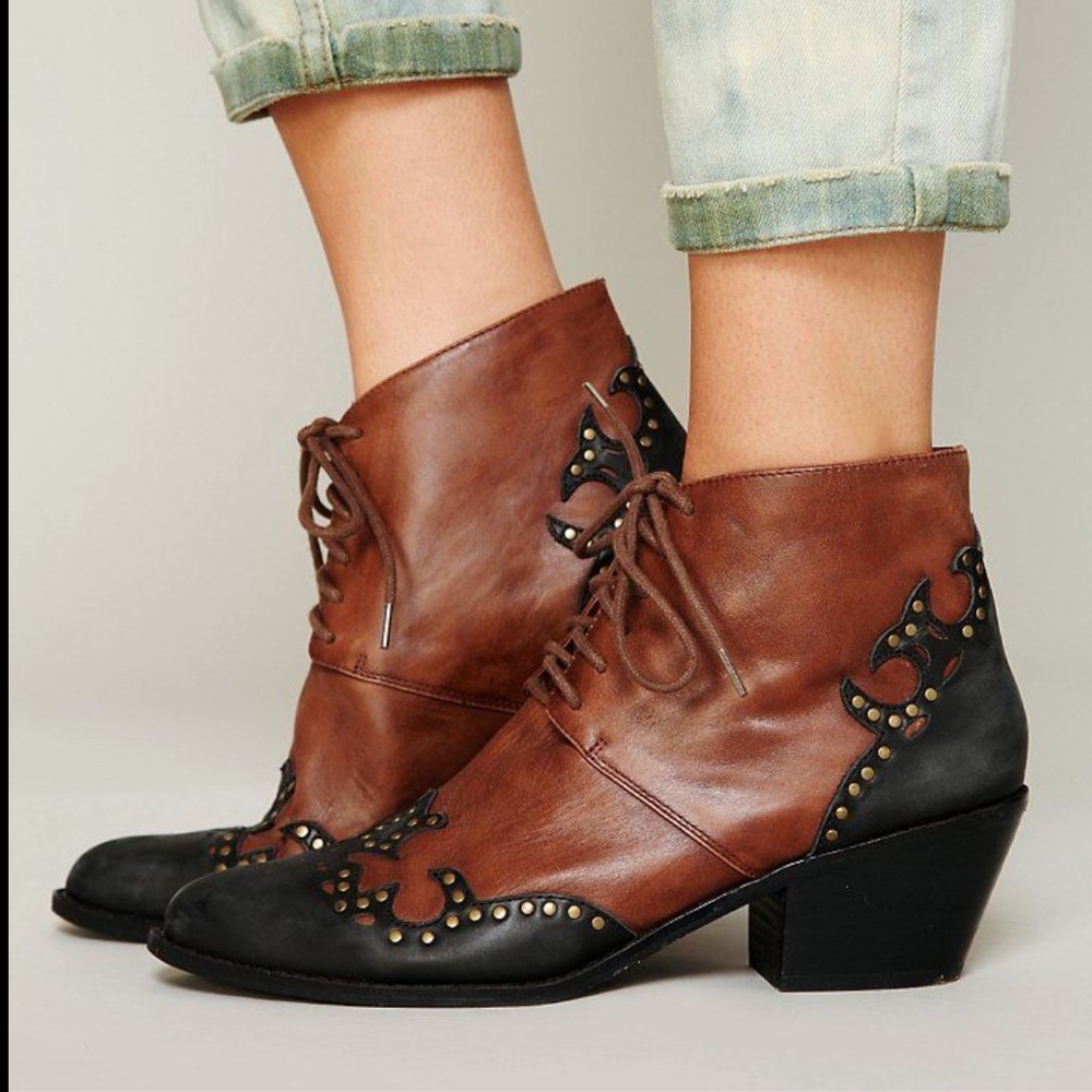 Free People X Jeffrey Campbell Ankle Boots